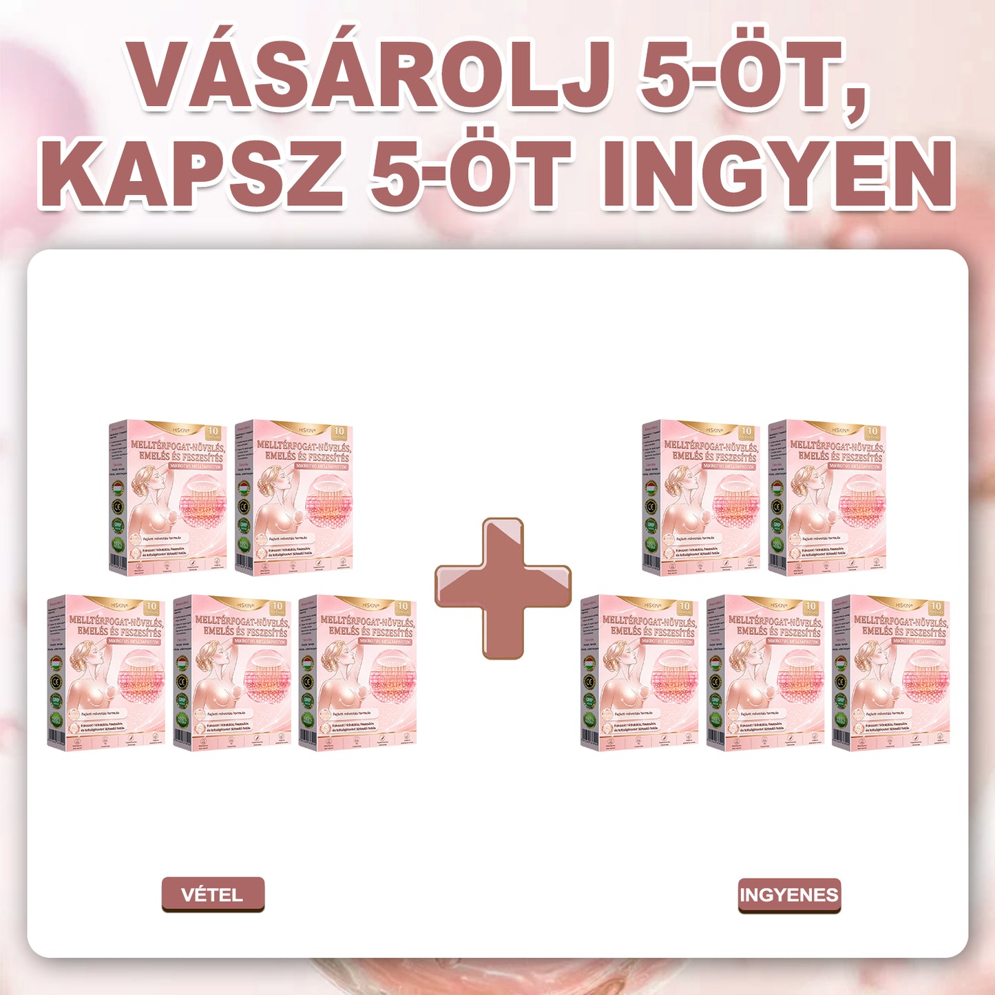 ❣️HISKIN® MELLEMELŐ ÉS FESZESÍTŐ MIKROTŰS TAPASZOK
