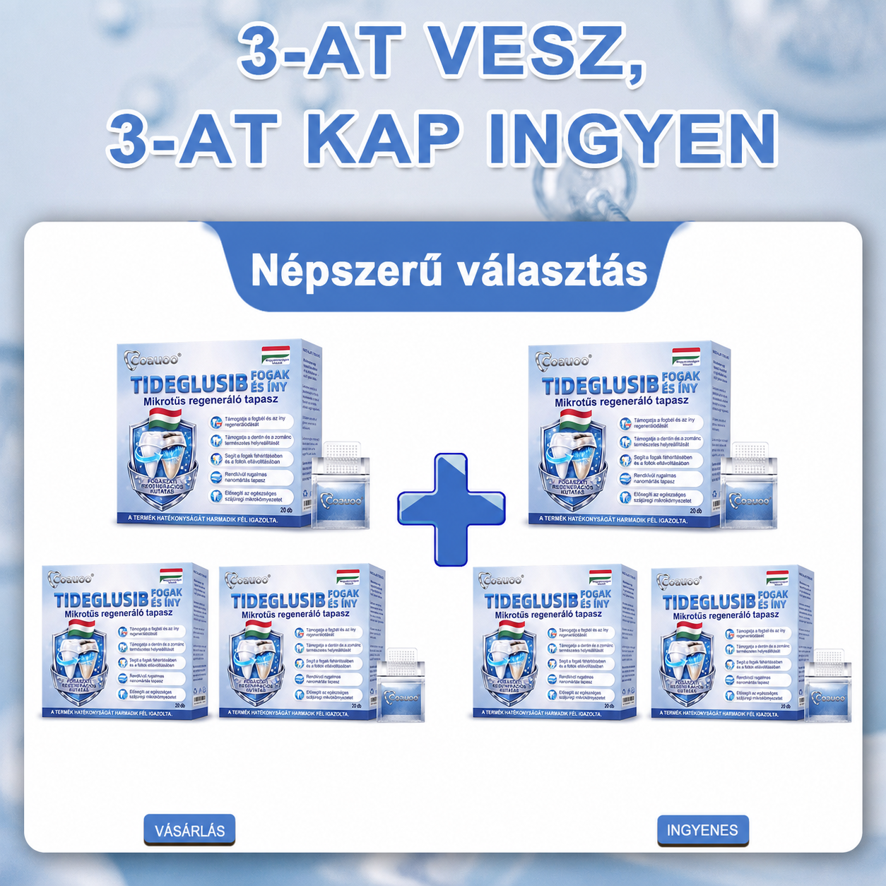 đ€đđșđŠ· Mondj bĂșcsĂșt az Ă©rzĂ©kenysĂ©gnek Ă©s kellemetlensĂ©geknek! đđšđđźđšđšÂź Tideglusib szĂĄjcsĂkok â gyors regenerĂĄlĂĄs a fogaknak Ă©s az Ănynek đ