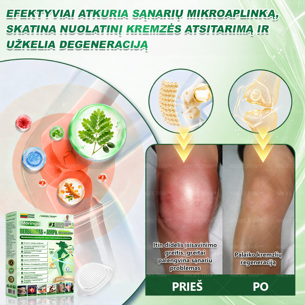 👩‍⚕️ 𝐴𝑁𝐺𝐸𝐿𝑇𝑅𝐴𝑃® 𝐌𝐨𝐫𝐢𝐧𝐠𝐚 × 𝐁𝐞𝐫𝐛𝐞𝐫𝐲𝐧𝐚 × 𝐀𝐌𝐏𝐊 𝟏𝟎 в 𝟏 – Nano mikroadatinis pleistras svorio metimui | Tik 1 kartą per dieną ✅ Matomi pokyčiai per 𝟕 dienas – nutukimui, širdies ir kraujagyslių sveikatai, diabetui ir sąnarių problemoms gydyti