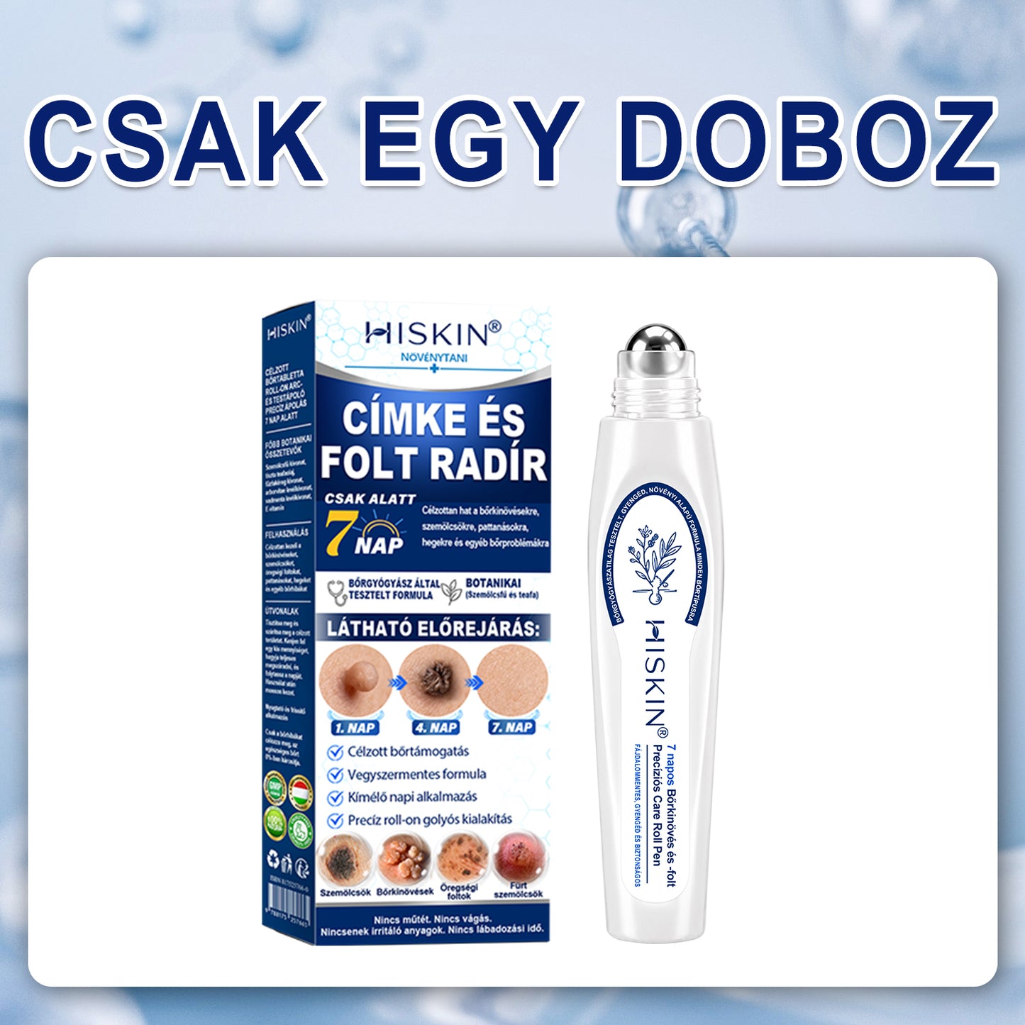 HISKIN® 🎁🎁🎁 Csak 10 csomag maradt! További 50% kedvezményt biztosítunk Önnek! Ne maradjon le róla most, mert erre az ajánlatra legközelebb csak jövőre lesz lehetősége.