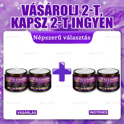 🇭🇺 Magyarországon gyártva és szállítva ✨ 𝐆𝐎𝐋𝐃𝐊𝐈𝐒𝐒® 𝐆𝐇𝐊-𝐂𝐮 & 𝐁𝐈𝐎𝐓𝐈𝐍 𝟏𝟎-𝐢𝐧-𝟏 Bőrmegújító Krém ⚡