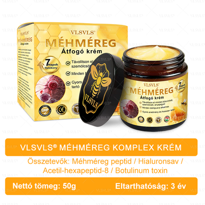 👩‍⚕️✨ VLSVLS® Méhméreg Komplex Krém – Utolsó nap: 80% kedvezmény! (A bőr megereszkedésének, finom ráncoknak, feszesség elvesztésének, lapos melleknek, petyhüdt fenéknek és egyéb problémáknak a javítására)