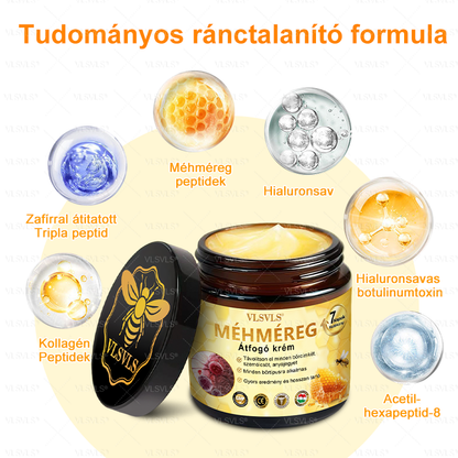 👩‍⚕️✨ VLSVLS® Méhméreg Komplex Krém – Utolsó nap: 80% kedvezmény! (A bőr megereszkedésének, finom ráncoknak, feszesség elvesztésének, lapos melleknek, petyhüdt fenéknek és egyéb problémáknak a javítására)