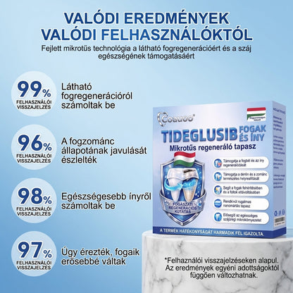 🤎🇭🇺🦷 Mondj búcsút az érzékenységnek és kellemetlenségeknek! 𝐂𝐨𝐚𝐮𝐨𝐨® Tideglusib szájcsíkok – gyors regenerálás a fogaknak és az ínynek 😊