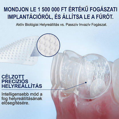 🤎🇭🇺🦷 Mondj búcsút az érzékenységnek és kellemetlenségeknek! 𝐂𝐨𝐚𝐮𝐨𝐨® Tideglusib szájcsíkok – gyors regenerálás a fogaknak és az ínynek 😊